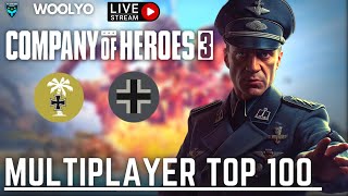 Ein paar Live Matches  Company of Heroes 3 Multiplayer  LiveStream [upl. by Aynik632]