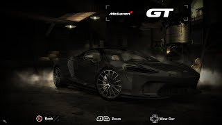 nfs most wanted  McLaren GT Mod Showcase Gameplay 1080p HD [upl. by Aivull]