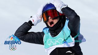 Eileen Gus HUGE final run grabs big air gold from Tess Ledeux  Winter Olympics 2022  NBC Sports [upl. by Lily]