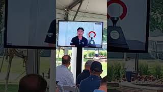 Rickie Fowler Rocket Mortgage Classic 2024 press conference [upl. by Georas]