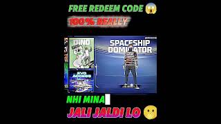 free redeem code 😱 dimond 💎 free freefire shorts ytshorts youtubeshorts [upl. by Yleik]