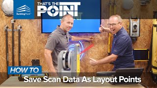 Thats The Point  Save Your Scan Data As Layout Points [upl. by Alejandrina]