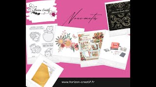 PRESENTATION Echantillon des Nouveautés pour la boutique 300824 scrapbooking diy craft [upl. by Croydon]