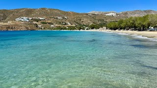 Bicycling from Katapola to Aigiali in Amorgos [upl. by Ellicul]