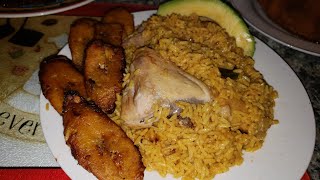 Arroz con pollo en olla de presión Pudinpanetela no te lo pierdas [upl. by Sgninnej159]