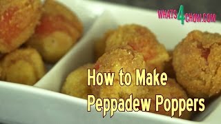 How to Make Peppadew Poppers  Crumbed Deepfried Stuffed Piquante Peppers [upl. by Bannister734]