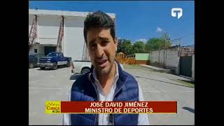 Ministro de los deportes resalta trabajo en categorías menores y analiza escenarios de Fedeazuay [upl. by Nuahs778]