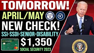 NEW SSI CHECK Tomorrow  APRIL 2023  RAISE IN SSDI DISABILITY SENIOR amp SOCIAL SECURITY BENEFITS [upl. by Htebasyle819]