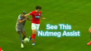 Linds Nutmeg Assist  SILKEBORG x FC MIDTJYLLAND [upl. by Euqnom]