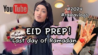 EID PREPARATIONS  Last Day of Ramadan ❤️ dailyvlogs [upl. by Yeldarb17]