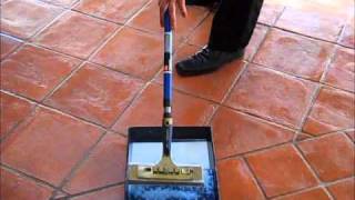 Terracotta floor Sealing with Tile Doctor Seal amp Go [upl. by Siseneg390]