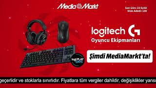 Yıldızlı Teknoloji Günlerinin MediaMarkt’la Tam Zamanı Logitech oyuncu ekipmanları MediaMarkt’ta [upl. by Jereme]