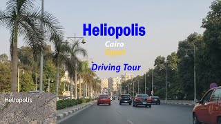 How to Drive around in Heliopolis Cairo  Tour Egypt Neighborhoods [upl. by Paugh]