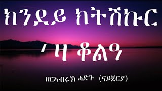 ዘርኣብሩኽ ሓድጉ ናይጀርያ  ክንደይ ትሽኩር እዛ ቆልዓEritrean Song Kindey Tshkur eza Kolia  Zerabruk Hadgu Nigeria [upl. by Yeniffit]