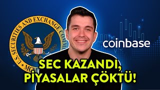 SECCoinbase Davasında Negatif Sonuç📢  AI Projelerinde Görülmemiş Birleşme❗ ABDde Kritik Veriler💣 [upl. by Allisurd532]