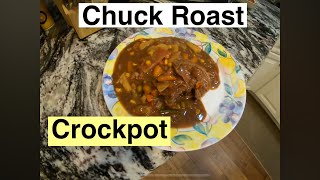 Crocktober Crockpot Chuck Roast [upl. by Ettenor]