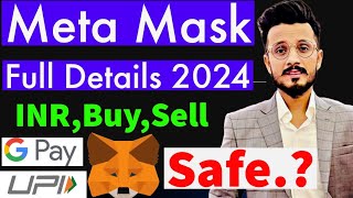 Metamask Wallet 2024  MetaMask INR Deposit and Withdrawal  Metamask Wallet Crypto Buy and sell [upl. by Kantos43]