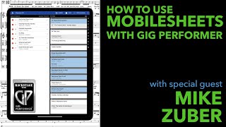 How to Use Mobile Sheets with Special Guest Michael Zuber [upl. by Berardo229]