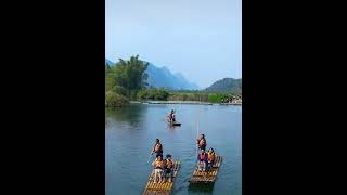 Yulong River  遇龙河景区 china guilin [upl. by Hanid]