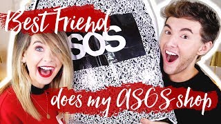 Best Friend Does My ASOS Shop  Zoella [upl. by Damales974]