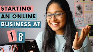 How I started my Online Business at 18  Behind The Scenes Vlog ft HustlePost Academy Review [upl. by Charmane]