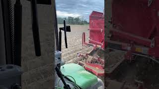 John Deere 6215R mit Grimme EVO280 greenlimo16v [upl. by Akilat422]