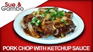 How to Make Pork Chop with Ketchup Sauce [upl. by Sailesh]