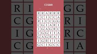 Where is the word Can you finish this Word Search Puzzle game CIGAR 281 [upl. by Introc]