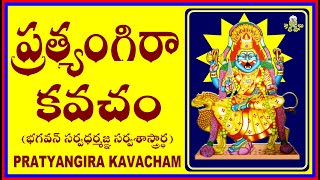 PRATYANGIRA KAVACHAM శ్రీ ప్రత్యంగిరా కవచం [upl. by Asereht]