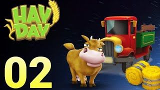 HayDay 02Kühe Bau der Molkerei 🤩Android Lets Play Deutsch hayday haydaygameplay [upl. by Einhpad]