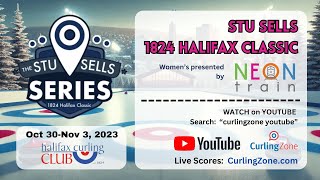 Danielle Inglis vs Sylvie Quillian  Draw 6  Stu Sells 1824 Halifax Classic 2 [upl. by Eldwun]