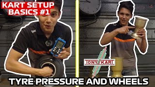 Go Kart Tyre Pressure and Tonykart Rims Explained  Kart Setup Basics 1 [upl. by Kurth758]