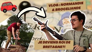 Vlog 6  Déplacement en normandie amp Brocéliande en 2024  vlog [upl. by Neeluj]