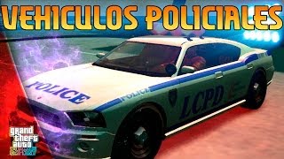 GTA The Ballad Of Gay Tony  Autos Policiales Exclusivos en el Multijugador [upl. by Ruben842]