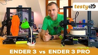 Druk3D Creality Ender 3 vs Ender 3 Pro  porównanie i wnioski [upl. by Oniram]