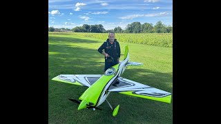 Flex Innovations EDGE 540 amp Stinger 125cc maiden flight  pilot Diego Manfrin amp Simone Guanziroli [upl. by Schechinger]