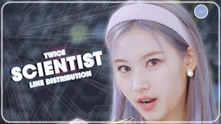 TWICE  Scientist  Line Distribution [upl. by Casimire]