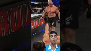 wwe Seth Rollins vsBrock LesnarWWE Title Match দেখুন বন্ধুরা দেখুন সেকলো পালিয়ে যাচ্ছে 🤣shorts [upl. by Nereen377]