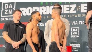 🚨 GALAL YAFAI VS ROCCO SANTOMAURO FULL WEIGH IN amp FACE OFF 🔥 [upl. by Ocko]