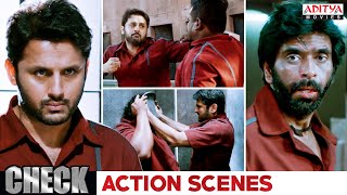 Check Hindi Dubbed Movie Action Scenes  Nithiin Rakul Preet Priya Varrier  Aditya Movies [upl. by Ondrej570]