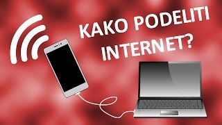 Kako podeliti internet sa telefona na druge uredjaje [upl. by Franzen]