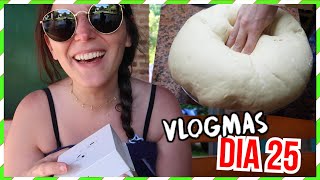 PAN DULCE CASERO y EL ULTIMO VLOGMAS 🎄DIA 25 VLOGMAS 2021  Caro Trippar Vlogs [upl. by Blake]