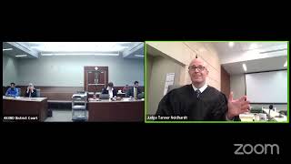 Judge Tanner Neidhardt 483rdHays County 20240731 TRIALPUNISHMENT [upl. by Novonod]