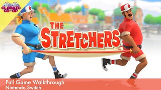 The Stretchers  Full Game Walkthrough No Commentary  2 Player Coop  Nintendo Switch [upl. by Ahsart]