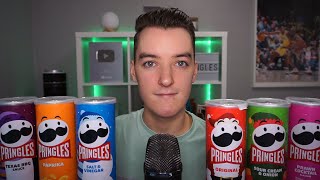 ASMR Pringles Mukbang [upl. by Lamhaj]