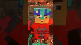 Minecraft 121 Animated Song animation gaming musiclist blenderanimation [upl. by Yllak]