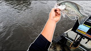 Caught Crappie For My Neighbor Kayak Fishing High Rock Lake [upl. by Hinch97]