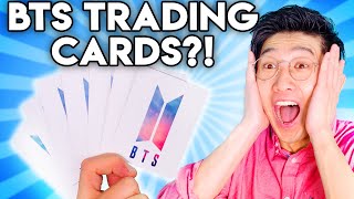 We Bought BTS TRADING CARDS ULTRA RARE [upl. by Tezzil]