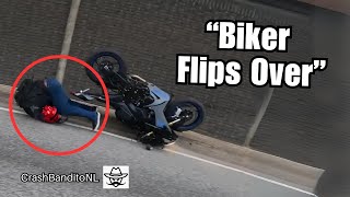 High Speed Motorcycle Crashes  CrashBanditoNL [upl. by Sutton]