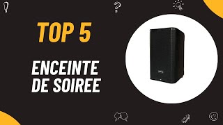 Les 5 Comparatif Meilleure Enceinte De Soiree 2024 [upl. by Anderer]